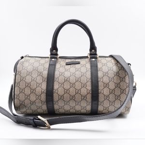 Q39❤️ Gucci GG Supreme Joy Boston Bag